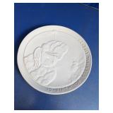 Frankoma 1977 Nativity Birth of Eternal Life Plate