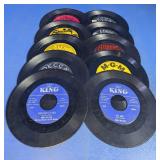 Vintage 45 RPM Vinyl Records Assortment