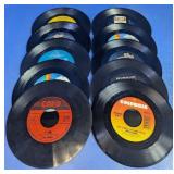 Assorted Vintage 45 RPM Vinyl Records
