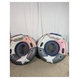 Inflatable River Tubes w/ Headrest Duo