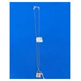 New Rose Gold over 925  Key Lock Pendant Necklace
