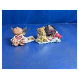 Angel Cheeks & Cheerful Reflections Figurines