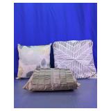 Assorted Decorative Throw Pillows