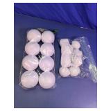 White Styrofoam Craft Balls Assortment
