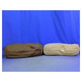 Assorted Fabric Bolster Pillows