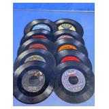 Assorted Vintage 45 RPM Vinyl Records