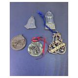 Metal Christmas Ornament Assortment