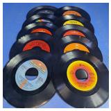 Assorted Vintage 45 RPM Vinyl Records