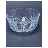 Arcoroc USA Clear Cut Glass Starburst Bowl