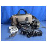 Panasonic VHS-C Camcorder & RCA Camcorder Set