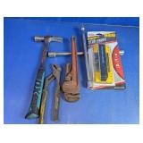 Assorted Hand Tools & Franklin Stud Finder