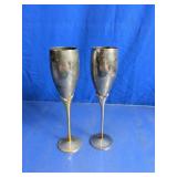 Personalized 35 Years Champagne Flute Pair