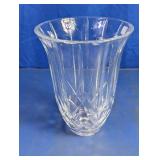 Vintage Clear Cut Glass Hurricane Shade