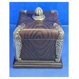 Vintage Faux Plaster Decorative Trinket Box