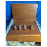 Wooden Folding Board & Peg Set