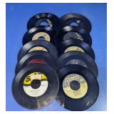 Assorted Vintage 45 RPM Vinyl Records