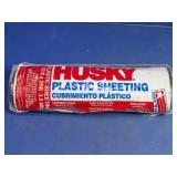 Husky Plastic Sheeting Roll 10 Ft x 25 Ft