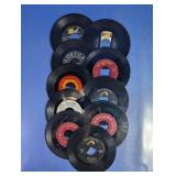 Assorted Vintage 45 RPM Vinyl Records Lot