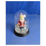 Santa Snow Globe Decoration