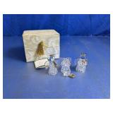 Glass Angel Ornaments with Box