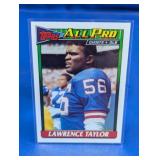 1991 TOPPS HOF LAWRENCE TAYLOR CARD
