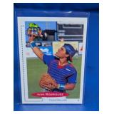 ROOKIE CARD 1991 CLASSIC HOF PUDGE RODRIGUEZ