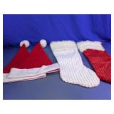 Santa Hats and Sequined Stockings