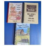 Vintage Regional Spiral Cookbooks Trio