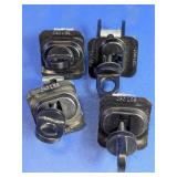 Cargo Trailer D-Ring Tie Down Anchor Set
