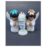 Ceramic Angel Figurines & Bisque Figure Lot