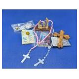 Religious Devotional Assortment w/ Rosaries