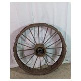 Rustic Steel Wagon Wheel