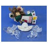 Holiday Angel Ornament Set