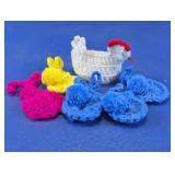 Handmade Crochet Easter Decor