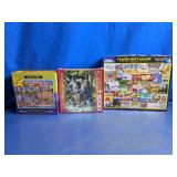 Assorted Jigsaw Puzzles Lot