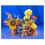 Autumn Artificial Floral Arrangement Set