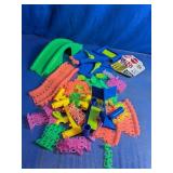 Assorted Flexible Toy Car Track Playset Pieces