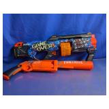 X-Shot Game Over and Nerf Fortnite Blaster Toy