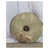 Vintage Concrete Grinding Wheel Stone