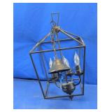 Open Frame 4-Light Lantern Pendant Chandelier