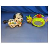 VTech Pull Puppy & Fisher-Price Snail Toy Duo
