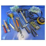 Assorted Hand Tools and Car Care Accessories Lot