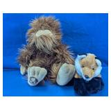 Bigfoot and Fox Plush Assortment