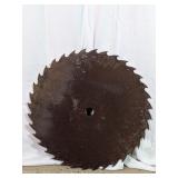 Iron Sawmill Buzz Saw Blade