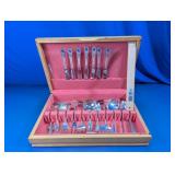 Silverplate Flatware Chest Assortment