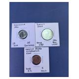 Venezuela Turkey UAE Foreign Coin Assortment