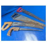 Assorted Vintage & Modern Hand Saws Lot