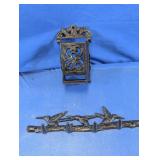 Hummingbird Key Rack & Match Holder Lot