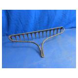 Vintage Antique Iron Garden Rake Head