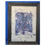 Paragon Crest of Honour Framed Wall Art